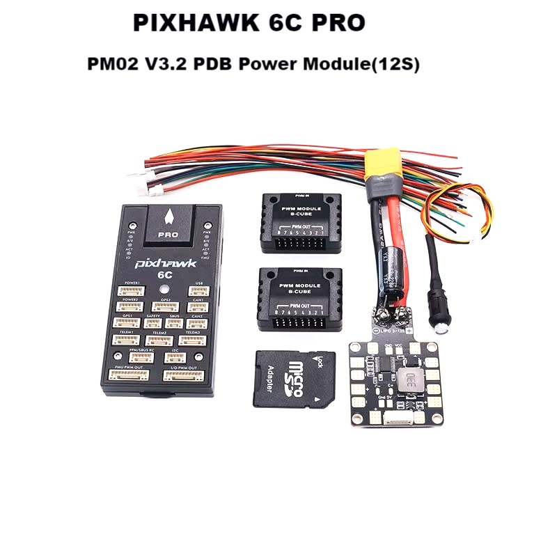 Drone Kit Hexacopter - وحدة تحكم طيران أوتوماتيكية PIXHAWK 6C