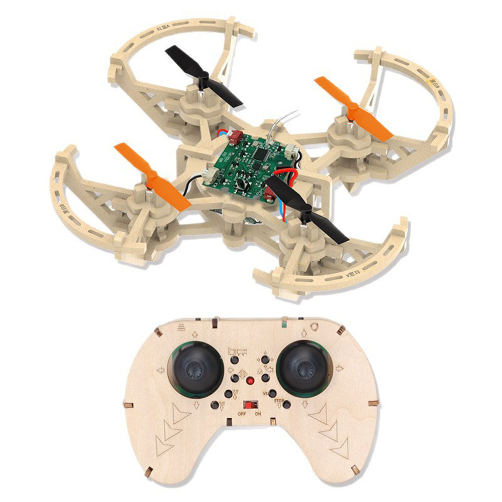 طائرة بدون طيار خشبية للتحكم ع - مراجعة Drone Kit Octocopter وسعره
