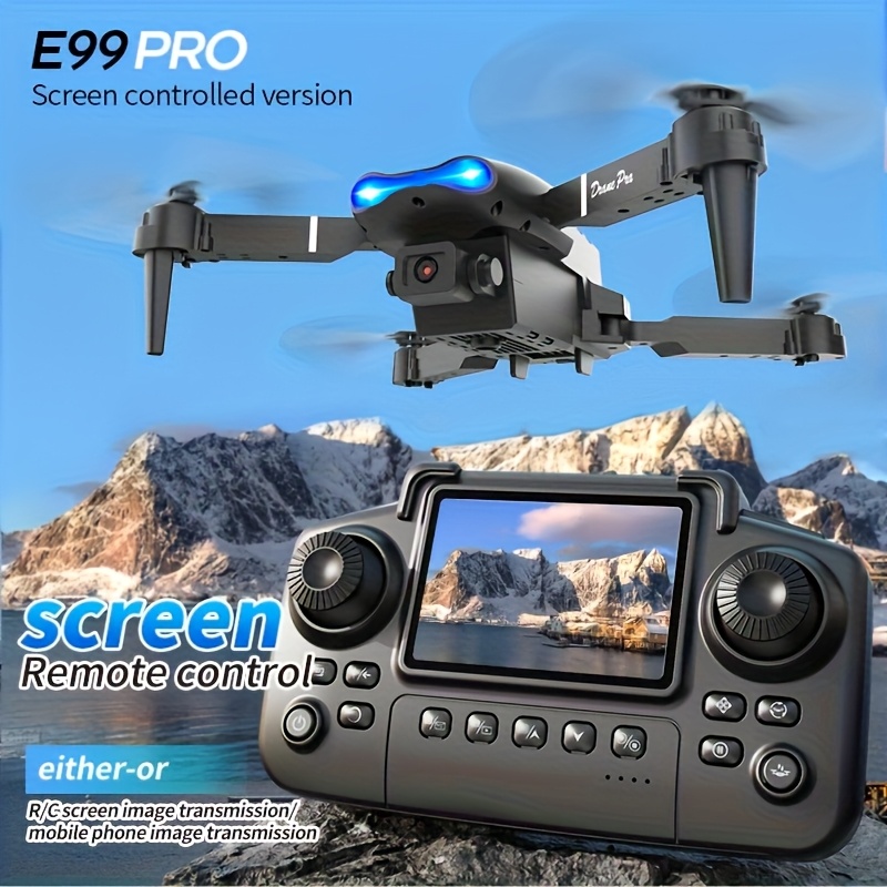 طائرة E99 PRO MAX بدون طيار قا - مراجعة Drone Kit Octocopter وسعره