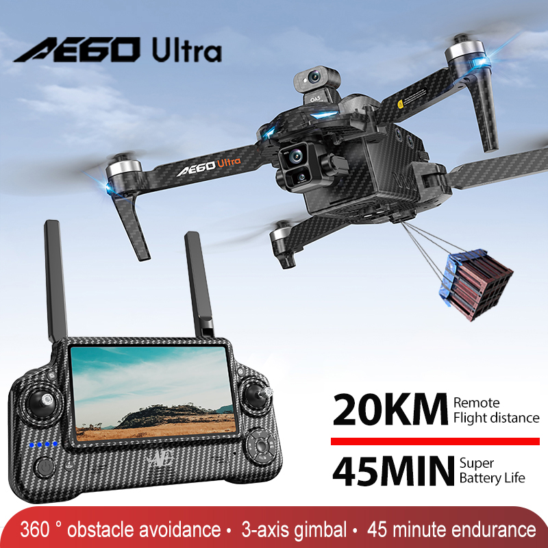 AE60 نظام تحديد المواقع بدون ط - مراجعة Drone Kit Professional وسعره