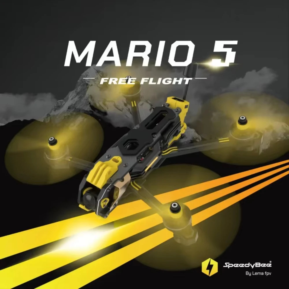 طقم إطار Speedybee Mario 5 O4  - مراجعة Drone Kit Fpv وسعره